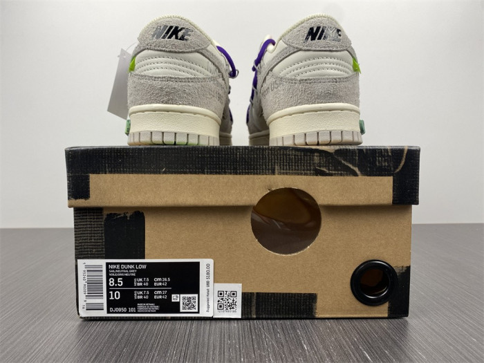 OF X Nike Dunk Low Lot 15 of 50 DJ0950-101