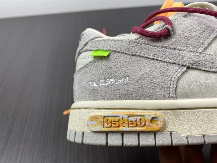 OF X Nike Dunk Low Lot 35 of 50 DJ0950-114