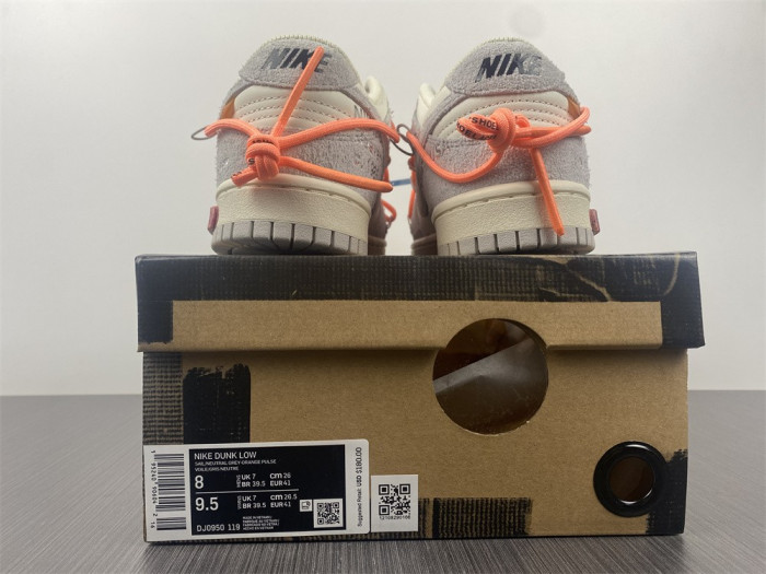 OF X Nike Dunk Low Lot 19 of 50 DJ0950-119