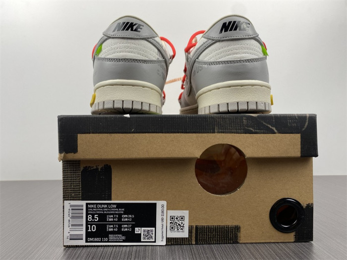OF X Nike Dunk Low Lot 6 of 50 DM1602-110