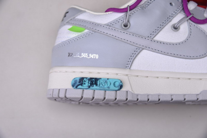 OF X Nike Dunk Low Lot 45 of 50 DM1602-101