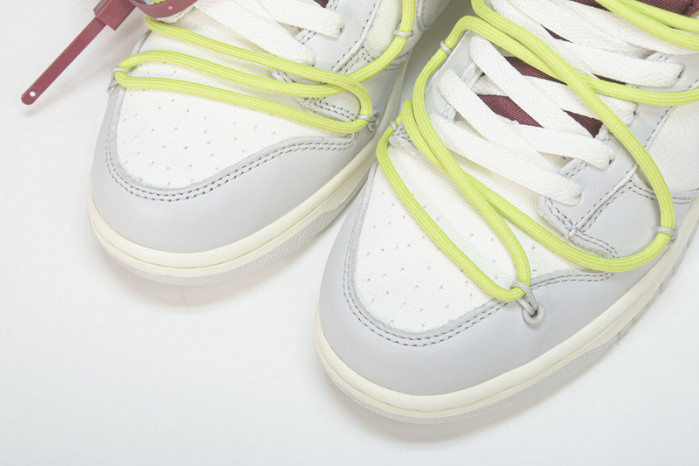 OF X Nike Dunk Low Lot 8 OF 50 DM1602-106