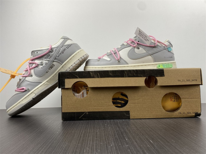OF X Nike Dunk Low Lot 09 of 50 DM1602-109