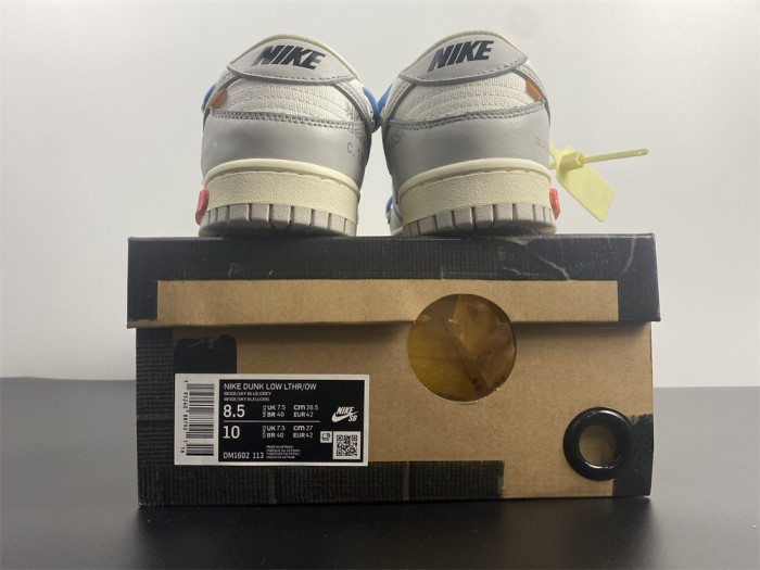 OF X Nike Dunk Low Lot 5 of 50 DM1602-113