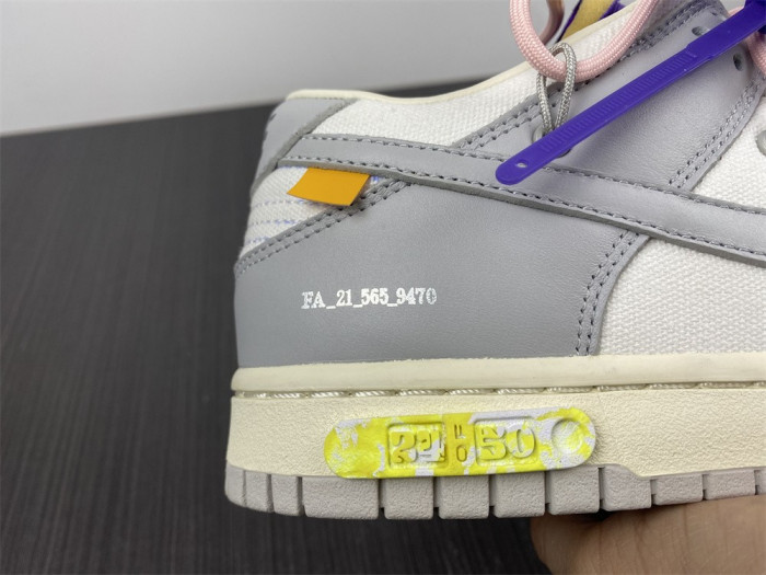 OF X Nike Dunk Low Lot 24 of 50 DM1602-119