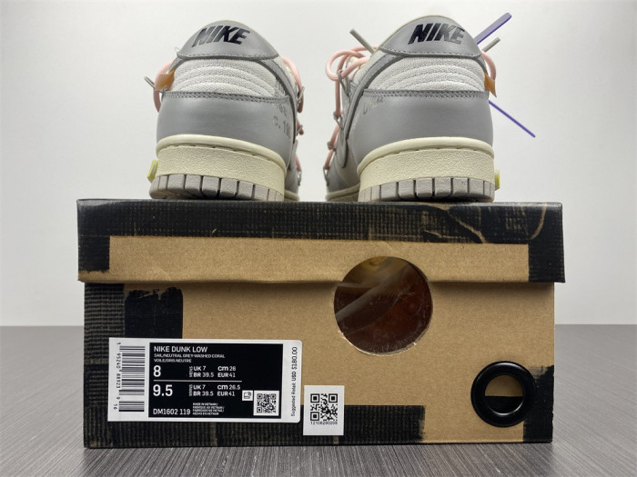 OF X Nike Dunk Low Lot 24 of 50 DM1602-119