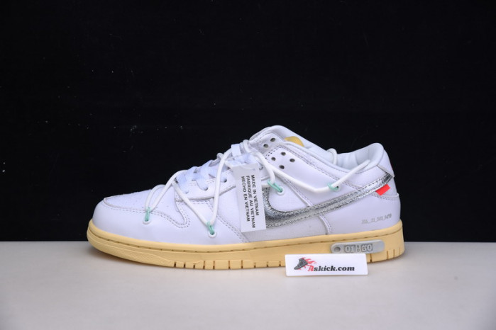 OF X Nike Dunk Low Lot 01 OF 50 DM1602-127