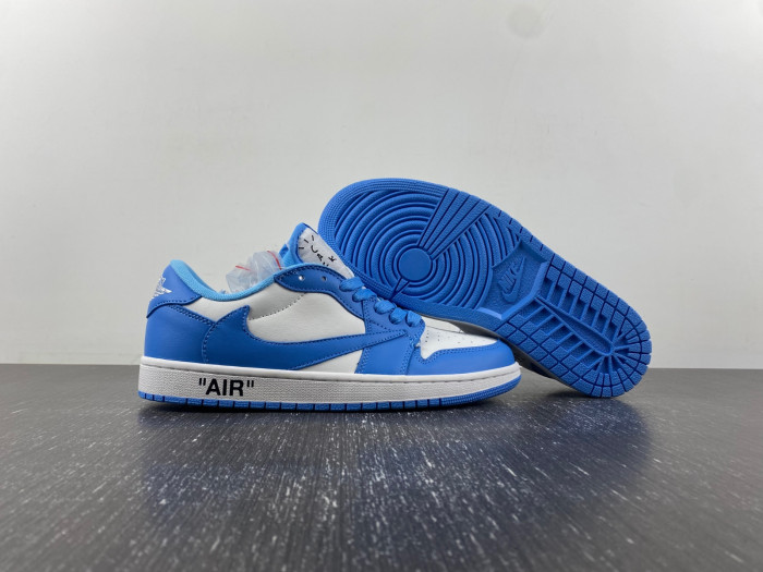 OFF-WHITE x Travis Scott x Air Jordan 1 OW DM7766-180