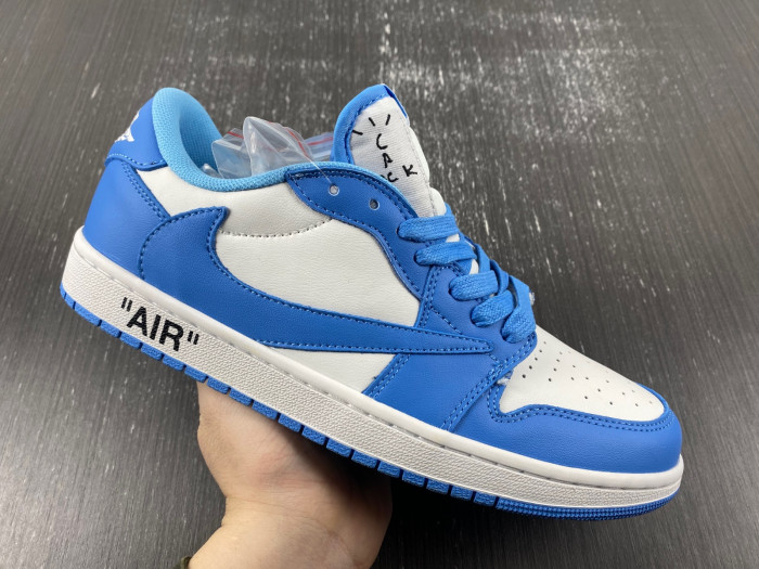 OFF-WHITE x Travis Scott x Air Jordan 1 OW DM7766-180