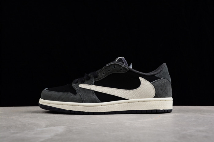 TRAVIS SCOTT X AIR JORDAN 1 LOW OG SP BLACK/PHANTOM DM7866-001