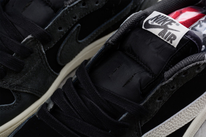 TRAVIS SCOTT X AIR JORDAN 1 LOW OG SP BLACK/PHANTOM DM7866-001