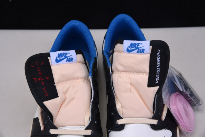 Travis Scott x Fragment x Air Jordan 1 Low OG DM7866-140