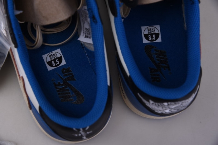 Travis Scott x Fragment x Air Jordan 1 Low OG DM7866-140