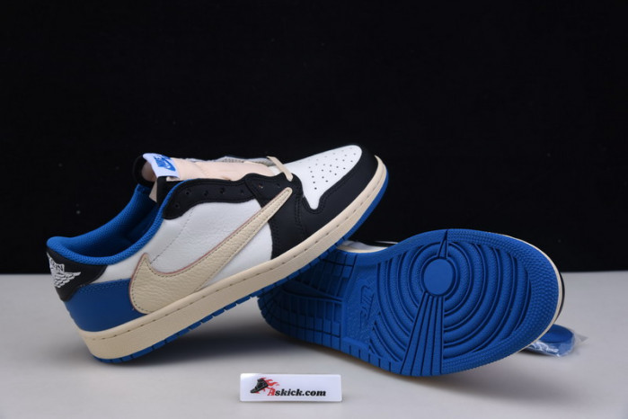 Travis Scott x Fragment x Air Jordan 1 Low OG DM7866-140