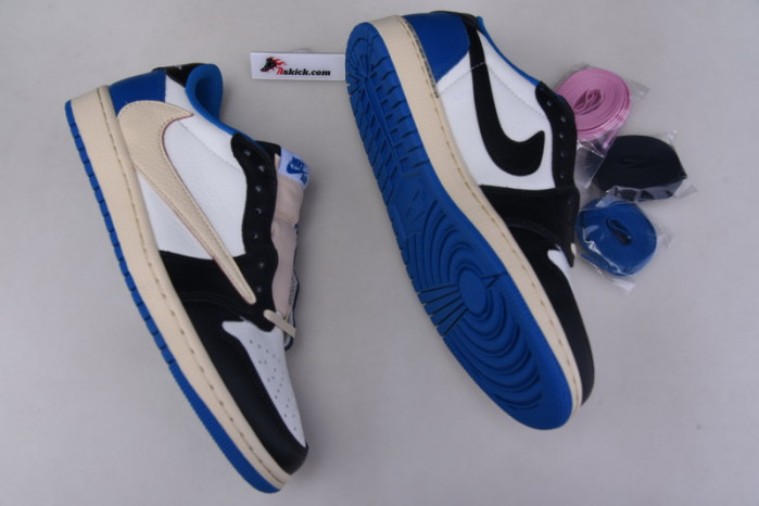 Travis Scott x Fragment x Air Jordan 1 Low OG DM7866-140