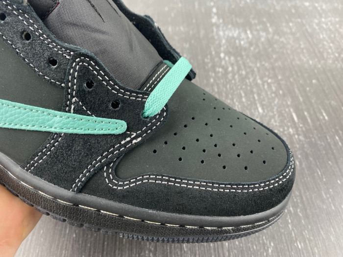 Travis Scott x Air Jordan 1 Low "Tiffany" Customs DM7866-311