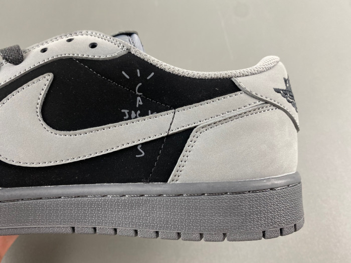 Travis Scott x Air Jordan 1 Black Grey DM7866-775