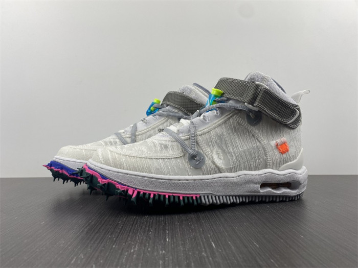 OF X Nike Air Force 1 Mid White DO6290-100