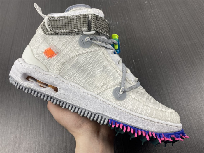 OF X Nike Air Force 1 Mid White DO6290-100
