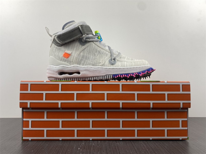 OF X Nike Air Force 1 Mid White DO6290-100