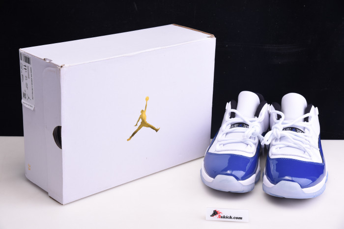 Air Jordan 11 Retro Low White Concord AH7860-100