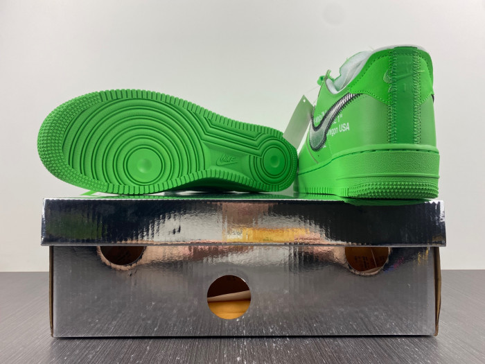OF X Nike Air Force 1 Low Light Green Spark DX1419-300
