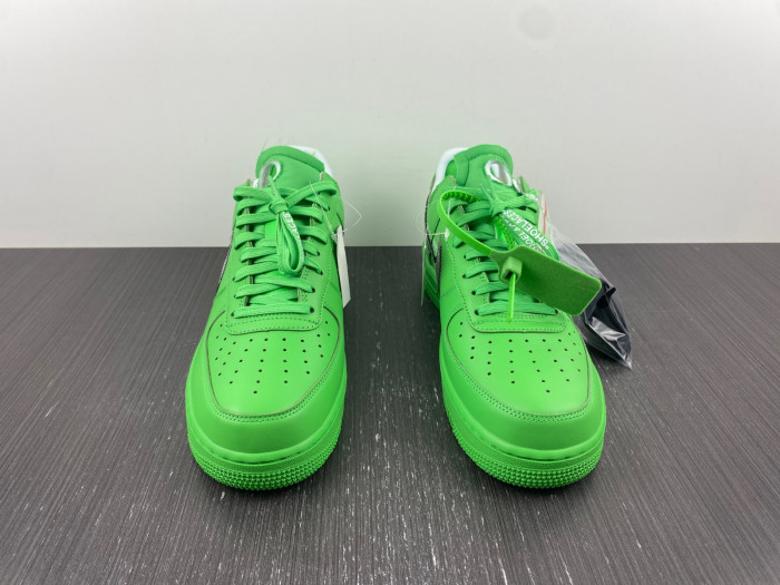 OF X Nike Air Force 1 Low Light Green Spark DX1419-300