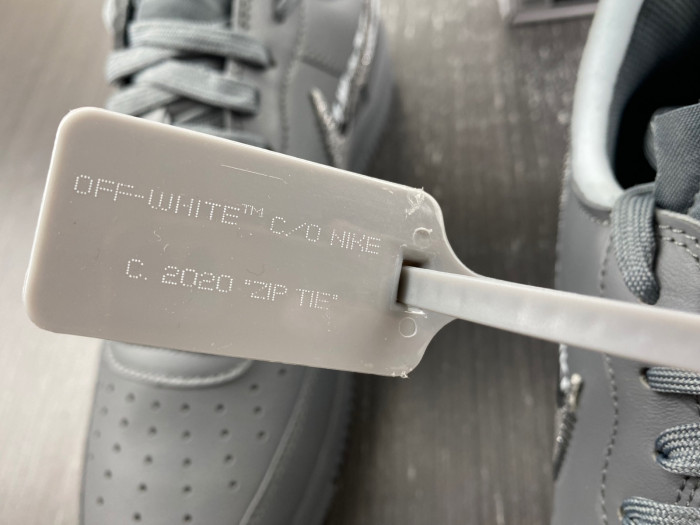 OF X Nike Air Force 1 Low grey DX1419-500