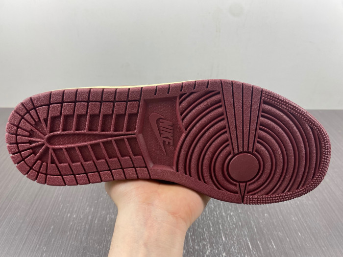 Air Jordan 1 Mid SE Tiki Leaf Team Red DZ2820-601