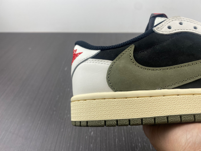 Travis Scott x Air Jordan 1 Low OG “Olive”  DZ4137-106