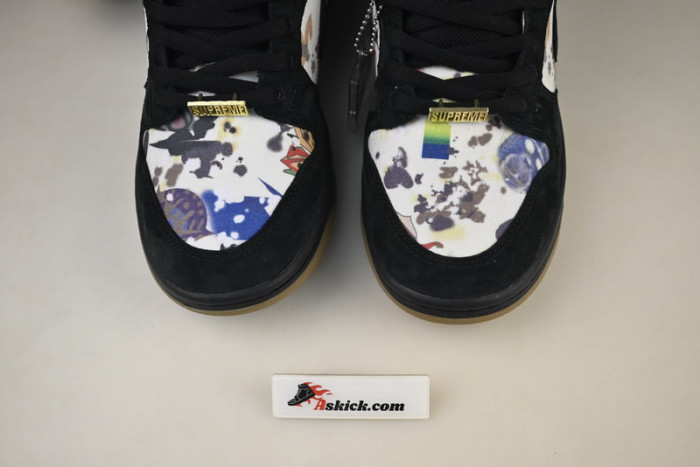 Nike Dunk SB Supreme × Nike Dunk Low “Rammellzee” FD8778-001
