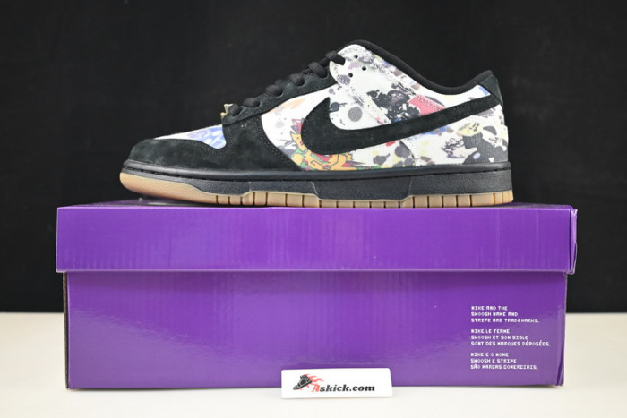 Nike Dunk SB Supreme × Nike Dunk Low “Rammellzee” FD8778-001