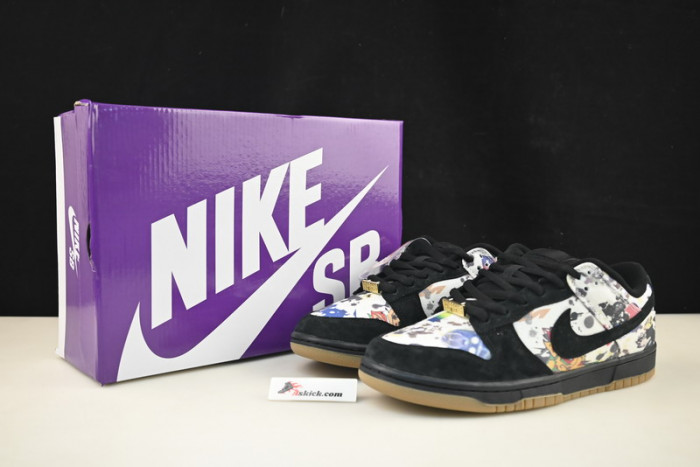 Nike Dunk SB Supreme × Nike Dunk Low “Rammellzee” FD8778-001