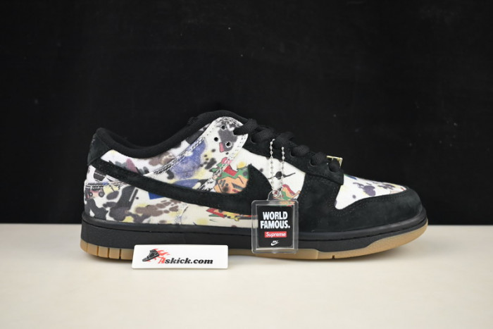 Nike Dunk SB Supreme × Nike Dunk Low “Rammellzee” FD8778-001