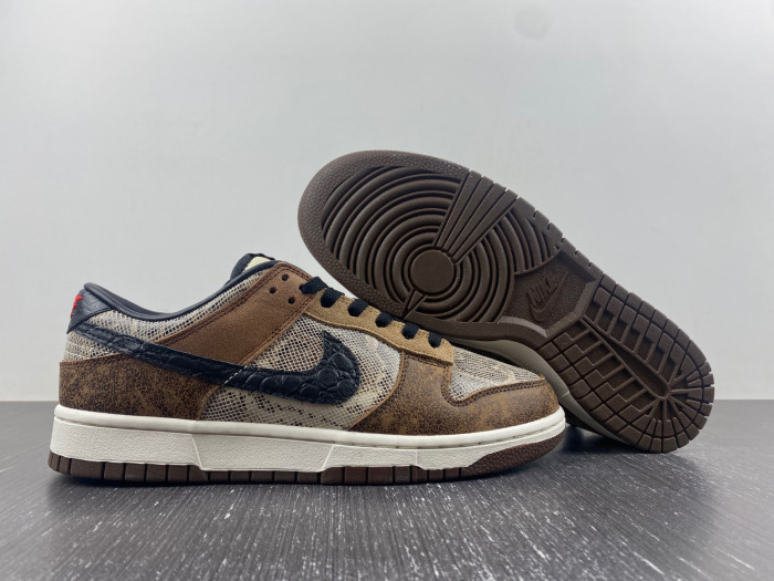 Nike Dunk Low Premium CO.JP Brown Snakeskin  FJ5434-120