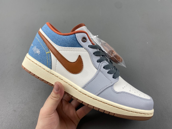 Air Jordan 1 Low Phantom Denim FZ5045-091