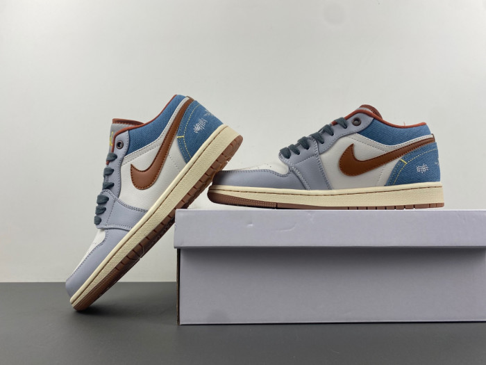Air Jordan 1 Low Phantom Denim FZ5045-091