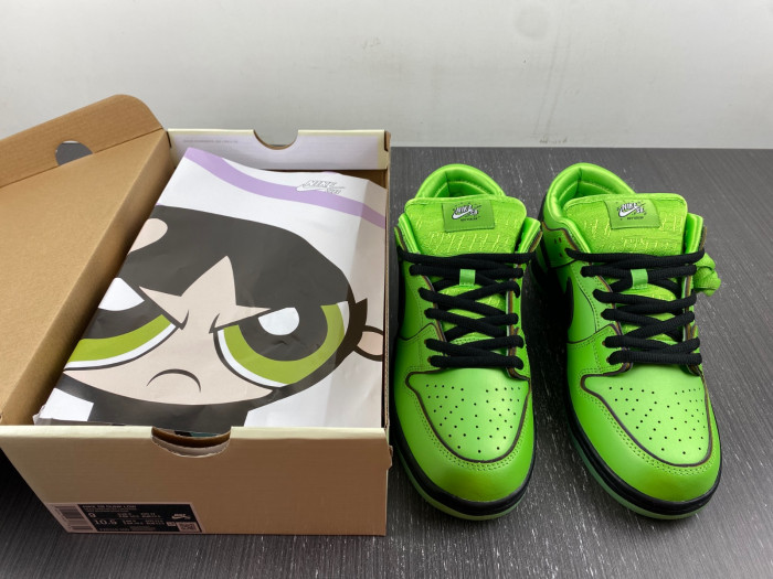 The Powerpuff Girls x Nike SB Dunk Low FZ8319-300.