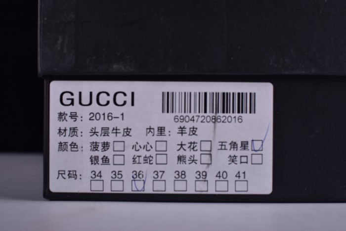 GU Ace Embroidered Low-Top Sneaker WITH COLORFUL STARS 431942-A38G1