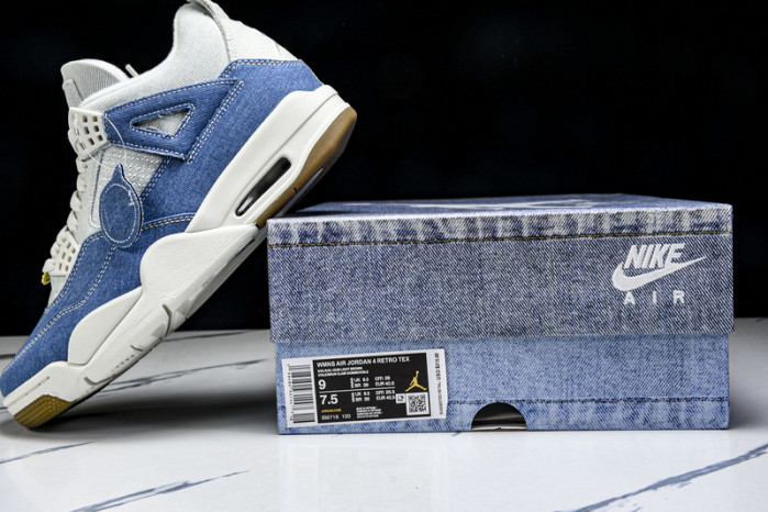 Air Jordan 4 Denim “Worn Blue” IB6716-100