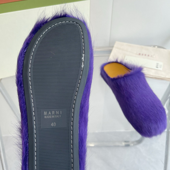 Marni Fussbett Sabot Loafers
