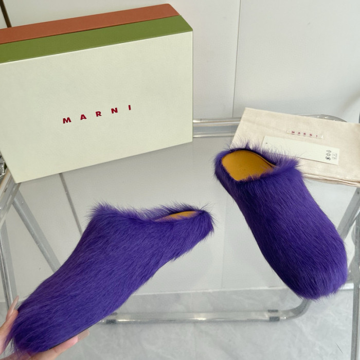 Marni Fussbett Sabot Loafers