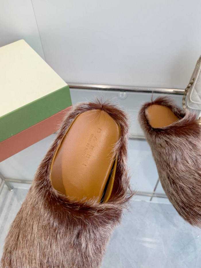 Marni Fussbett Sabot Loafers
