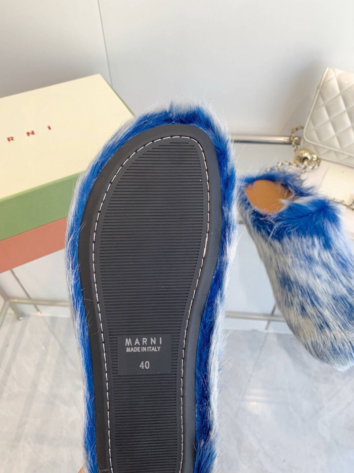 Marni Fussbett Sabot Loafers