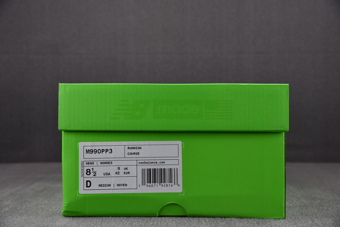 New Balance 990v3 Patta Keep Your Family Close M990PP3