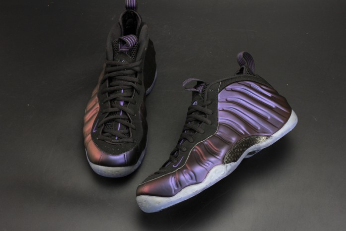 Nike Air Foamposite One “Eggplant”  Black/ varsity purple mens 314996-008