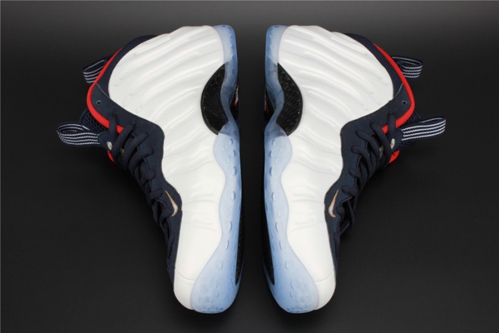 Nike Air Foamposite One “Olympic” University Red/ white  mens 575420-400
