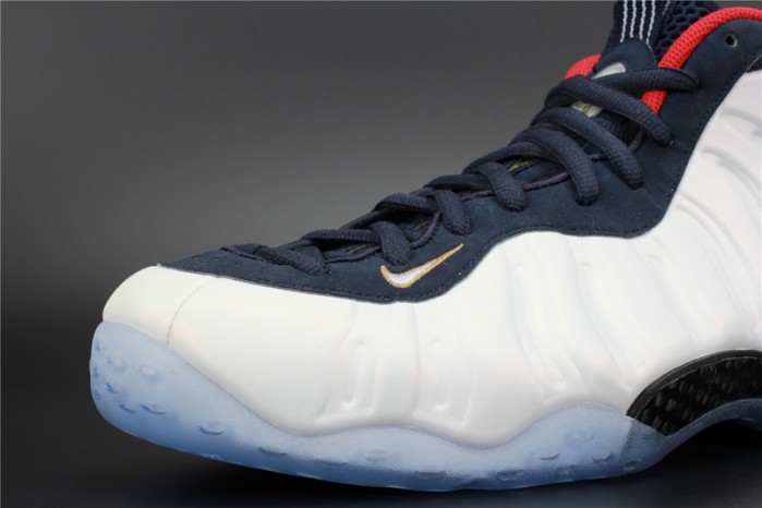 Nike Air Foamposite One “Olympic” University Red/ white  mens 575420-400