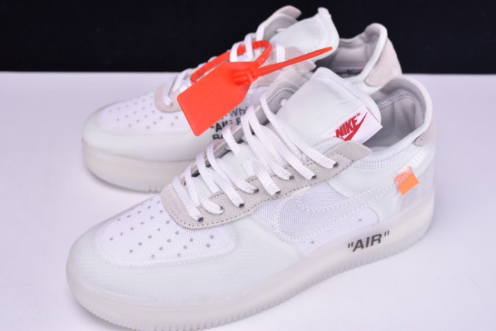 OF X NIKE AIR FORCE 1 LOW All White AO4606-100