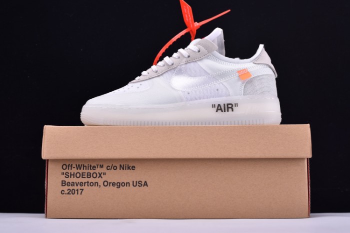 OF X NIKE AIR FORCE 1 LOW All White AO4606-100